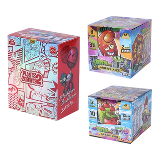 正版植物大战僵尸卡片卡牌2全套ar对战豪华版金卡收藏卡儿童玩具