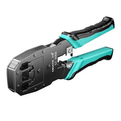 山泽(SAMZHE)三用剥线剪线压接钳