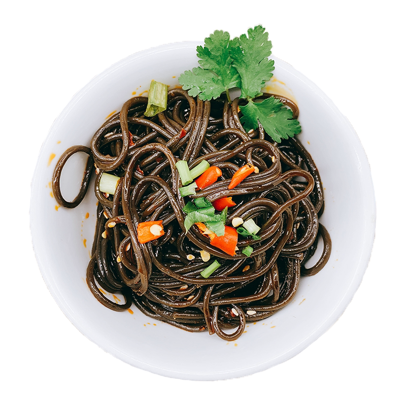 厂家直销覆膜凉拌粉条一箱蕨味粉500g四川凉菜食材商用黑粉丝干货