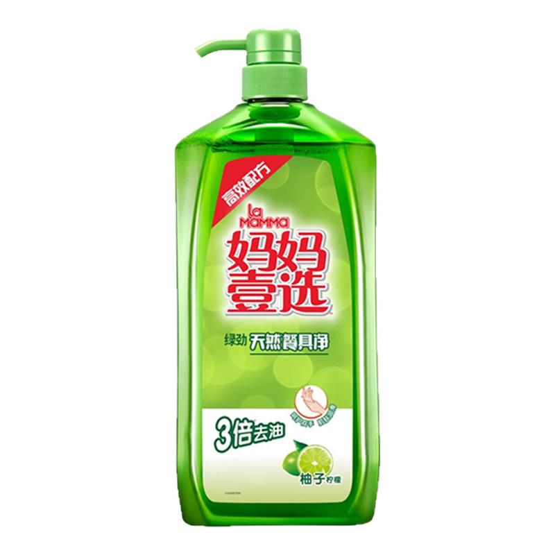 妈妈壹选绿劲洗洁精1.28kg