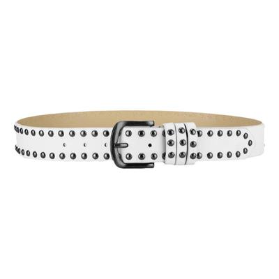 Darkblue男女铆钉金属朋克腰带