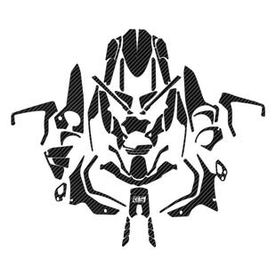 适用宝马水鸟R1250GS ADV碳纤维车贴透明贴膜车身贴纸防刮保护贴