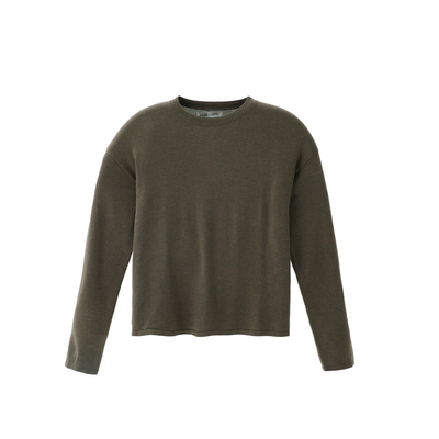 ZOZOFORESTrow风麦穗领针织长袖