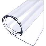 软玻璃桌布120厘米宽防水防油防污免洗PVC餐桌茶几垫水晶版可定制