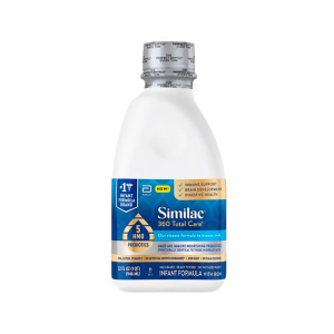 美国雅培360一段低聚糖含5HMO大瓶水奶1段液体奶946ml/瓶*6