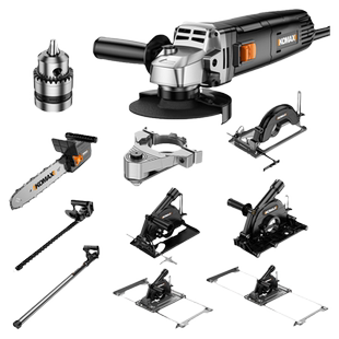 角磨机转换头多功能切割机家用手砂轮大功率手磨抛光打磨机磨光机