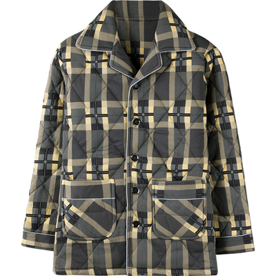 单件三层加厚保暖上衣睡衣