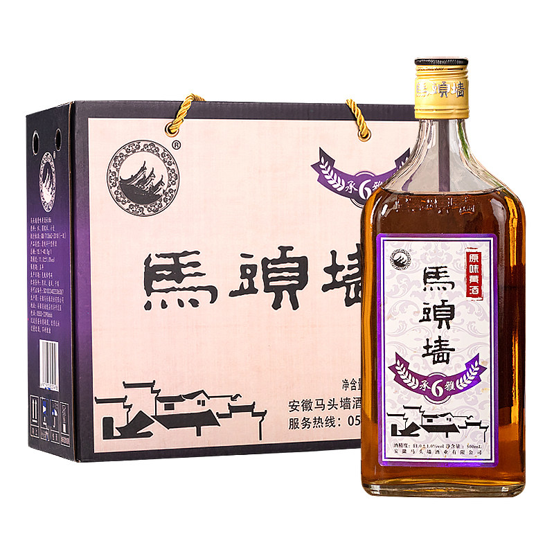 马头墙黄酒无焦糖色承雅6年