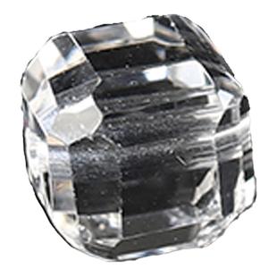 7A天然白水晶方糖切面散珠子手串随形钻石刻面桶珠手链项链多宝