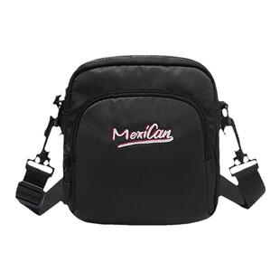 稻草人女包2025新款时尚运动单肩包时尚户外小包包休闲帆布包正品