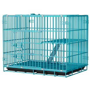 宠华仕加粗加密猫笼子家用室内双层猫别墅带厕所超大自由空间猫窝