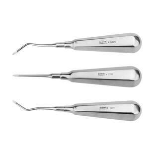 新华医疗牙根尖挺医用不锈钢牙挺直挺三角挺牛角挺牙科口腔科器械