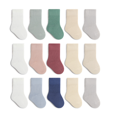 0-8岁婴儿童抗菌防臭无骨中筒袜