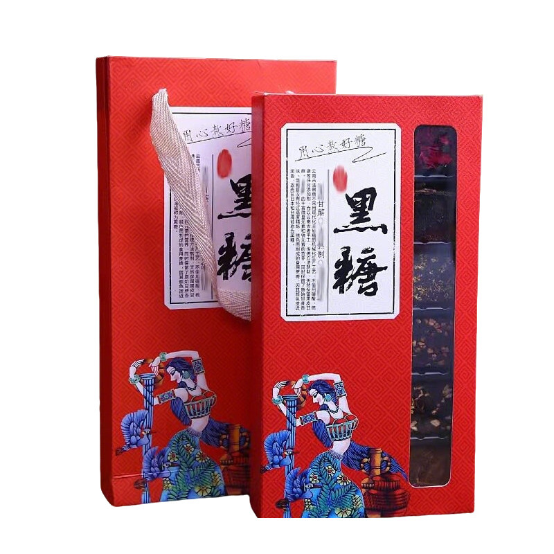 云南黑糖手工红糖大姨妈经期玫瑰红糖/黑糖/风味红糖
