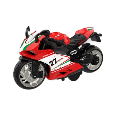 合金机车模型仿真摩托车玩具