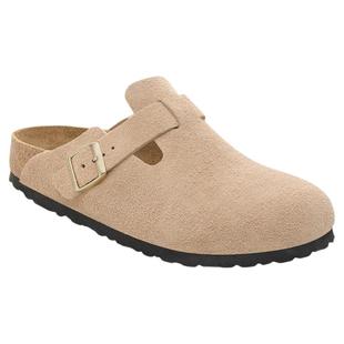 BIRKENSTOCK勃肯德国进口新品男女款牛皮绒面革Boston包头拖鞋