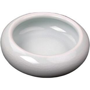 文房四宝仿古开片大中小毛笔笔洗 景德镇陶瓷茶洗书画用品包邮