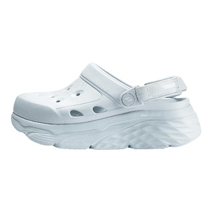 Skechers斯凯奇海豚鞋2024新款轻质厚底舒适耐磨洞洞拖鞋111268