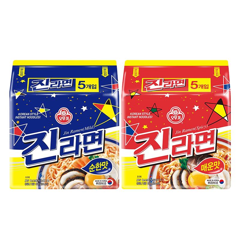 不倒翁金拉面韩国进口速食方便面