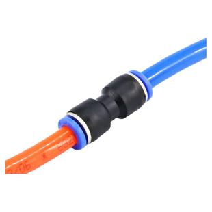 气管接头三通快插快接pu管8 mm变径弯头软管气动快速接头配件大全