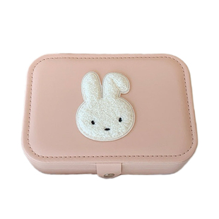 精致首饰盒小型分格饰品盒便携防氧化耳钉项链发饰戒指首饰收纳盒