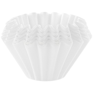 台湾Tiamo蛋糕型滤纸 手冲折纸滤杯滤壶咖啡过滤纸波浪形滴漏式纸