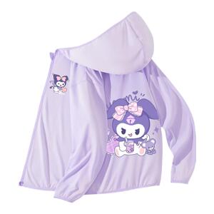 拉夏贝尔女童夏季防晒衣2024新款童装衣服冰丝外套儿童夏装空调衫