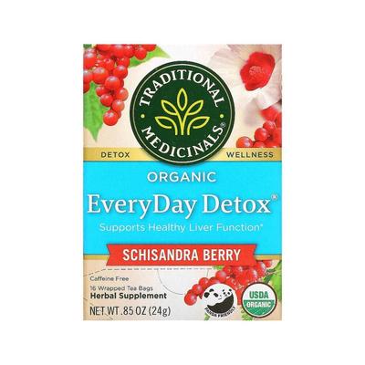 香港直发Traditional Medicinals茶叶舒缓舒适润口口感好16包天然