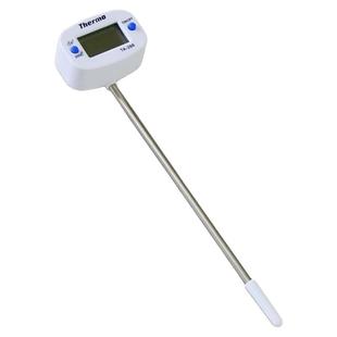 不锈钢插入针式厨房食品温度计家用液体奶粉水温测温计电子温度计