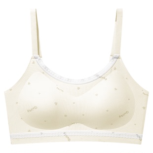 草本初色女童内衣小背心发育期防凸点一二三阶段初中生少女文胸