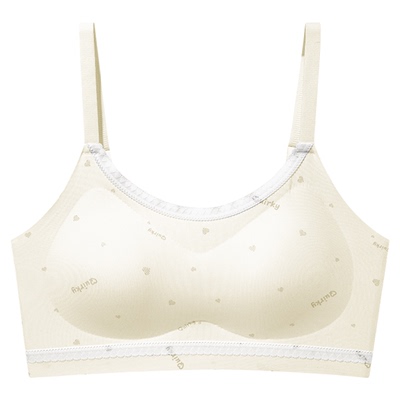 草本初色发育期少女内衣女童内衣2026新款夏季薄款初中生少女文胸