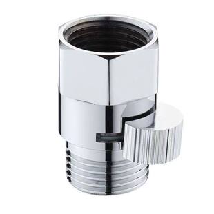 超短全铜4分内外丝角阀淋浴器手持花洒快捷开关软管调节直通阀门