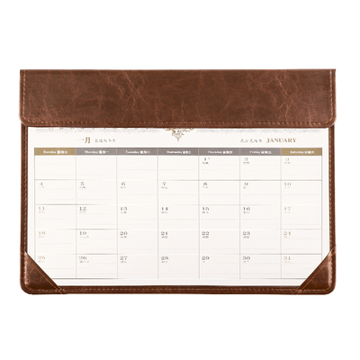 大班台历垫2026马年桌面记事月历