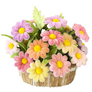 扭扭棒广志给美伢的花束送女友礼物手工diy玫瑰材料包毛根扭扭花