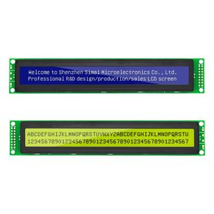 LCM4002A字符LCD液晶屏3.3V5V 蓝屏黄绿屏COB显示模块 ks0066驱动