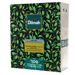 Dilmah迪尔玛红茶伯爵红茶100包袋泡茶包烘焙专用红茶粉英式茶包