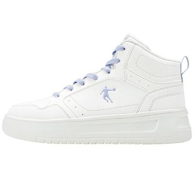 乔丹板鞋女鞋高帮加绒棉鞋运动鞋