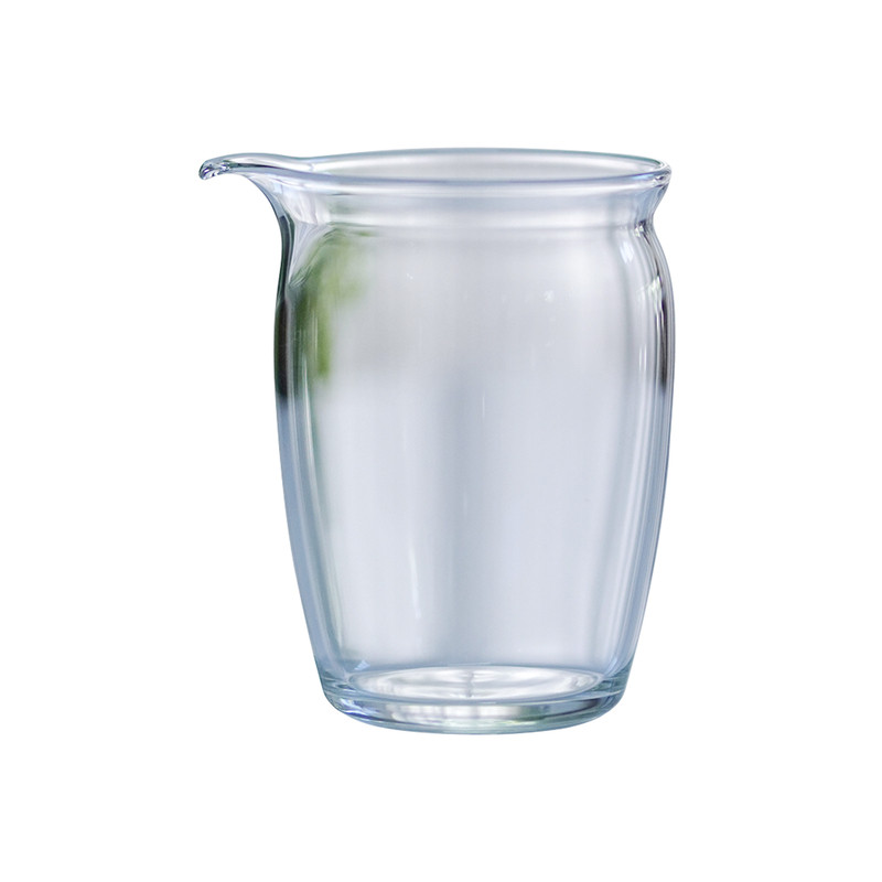 玻璃透明公道杯耐热品茗杯