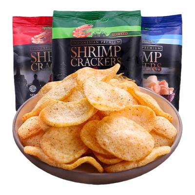 印尼进口啪啪通虾片虾条零食