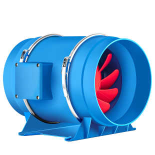 10寸强力工业抽风机厨房排油烟200管道风机静音大功率换气扇商用