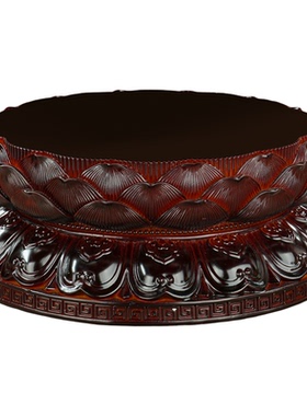 树脂莲花底座神像加高垫供座台观音菩萨佛像增高须弥座财神爷摆件