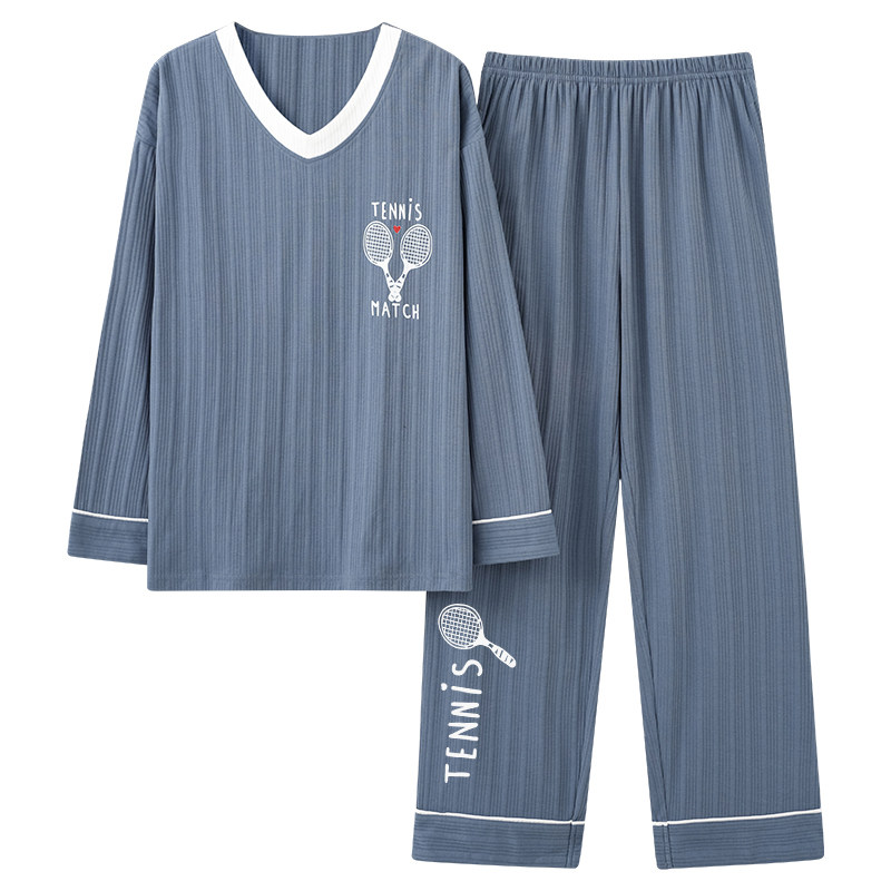 女士韩版卡通可爱长袖家居服套装