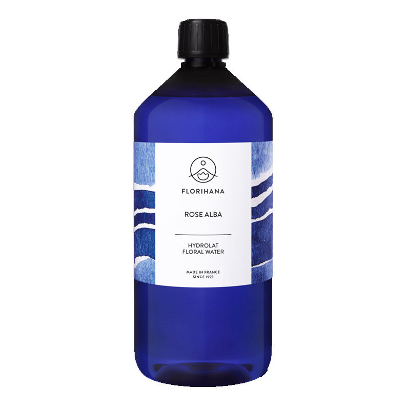 florihana白玫瑰纯露1L白嫩补水