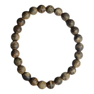 王菲同款女士高端天然文莱黑棋奇楠真品安神沉香手串女款8mm单圈