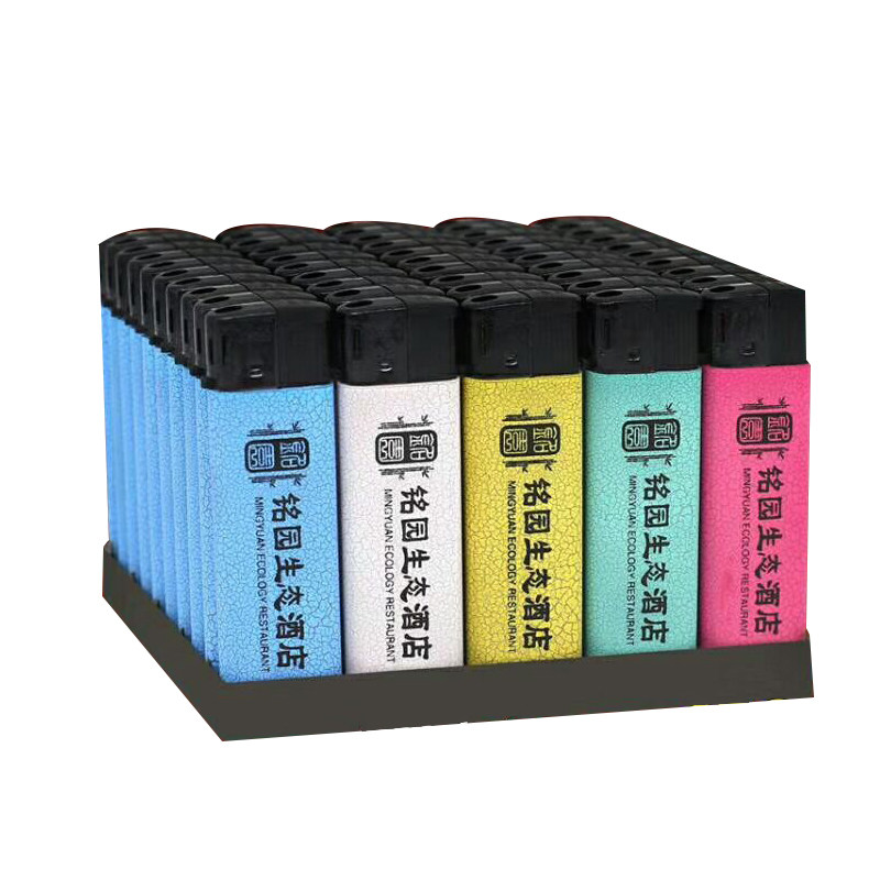 短款磨砂加厚防爆一次性打火机
