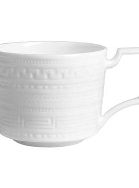 Wedgwood纯白色骨瓷茶杯安全健康
