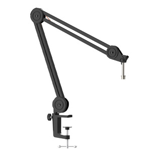 fifine麦克风悬臂吊臂支架加强型桌面主播直播话筒折叠伸缩架BM63