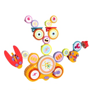 淘淘天才电动齿轮积木益智2025火爆男女孩子的3到6岁生日礼物玩具