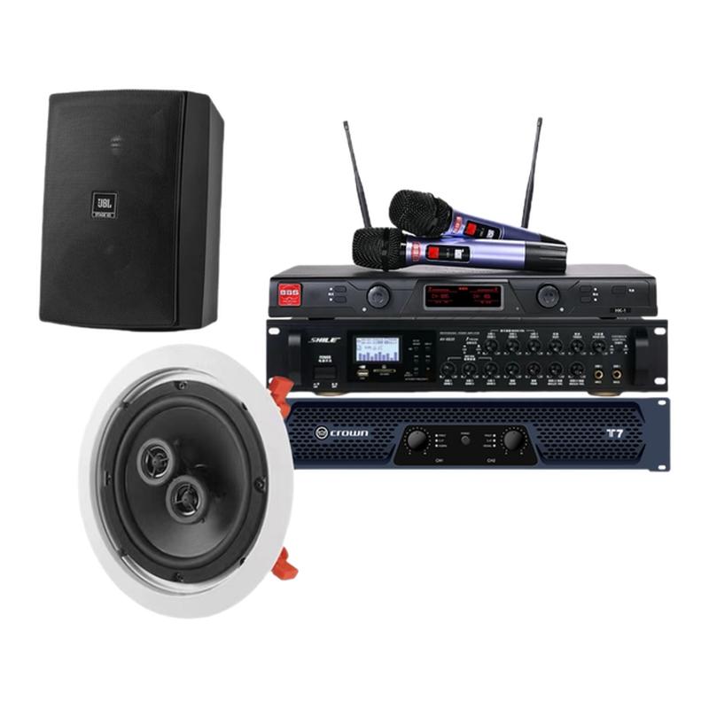 JBL C6lCDT广播吸顶嵌入式音箱酒店会议室壁挂音响咖啡厅天花喇叭