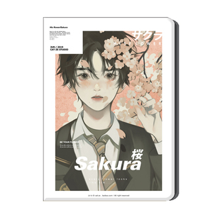 猫泽之岛原创樱花动漫ipad air4保护壳pro2021/2020/mini5带笔槽